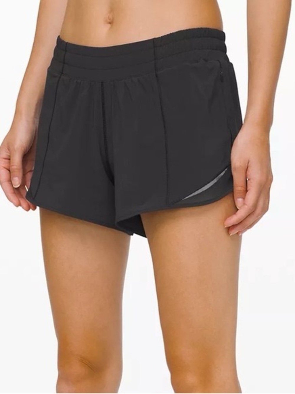 Lululemon Black Hotty Hot Shorts